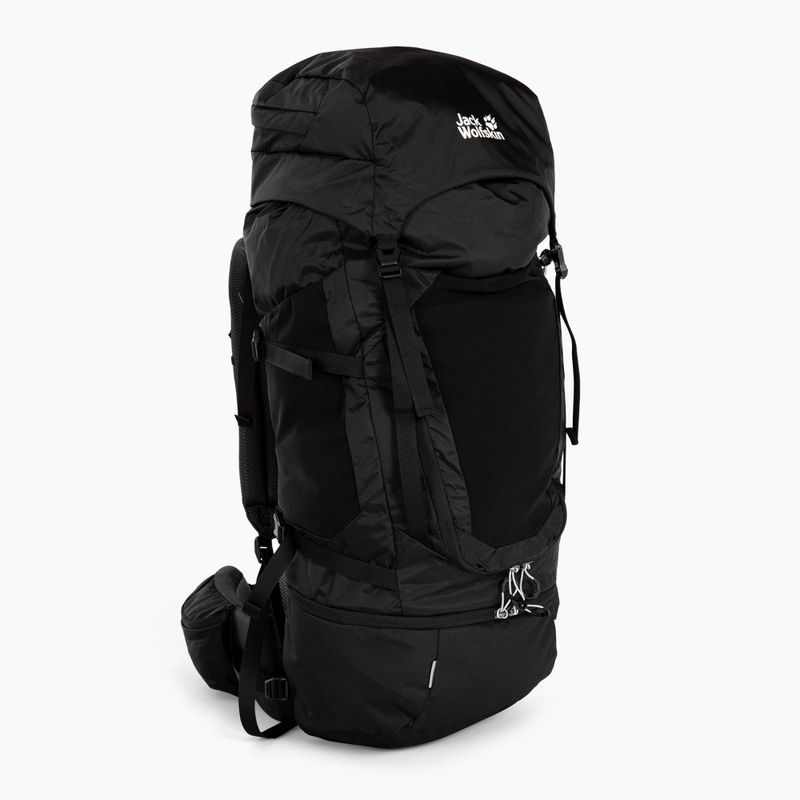 Jack Wolfskin Highland Trail 55 l trekking σακίδιο πλάτης μαύρο 2010091_6000