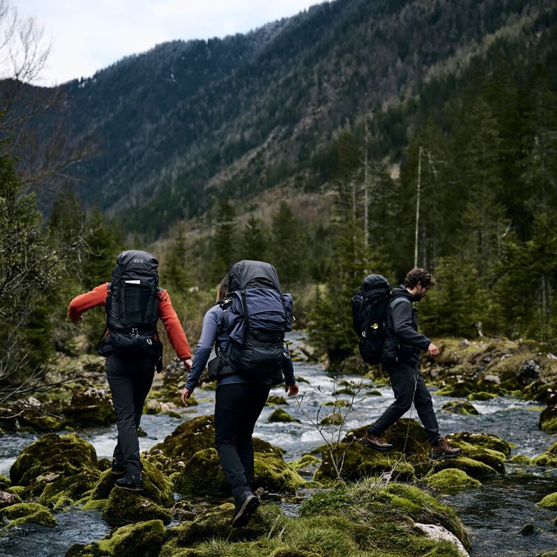 Jack Wolfskin Highland Trail 55 l trekking σακίδιο πλάτης μαύρο 2010091_6000 10