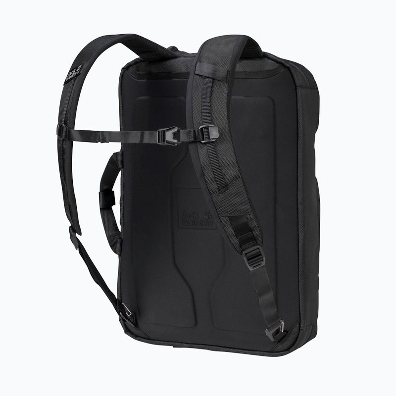 Jack Wolfskin New York 2In1 Flipbag 20 l εξαιρετικά μαύρο σακίδιο πλάτης 2