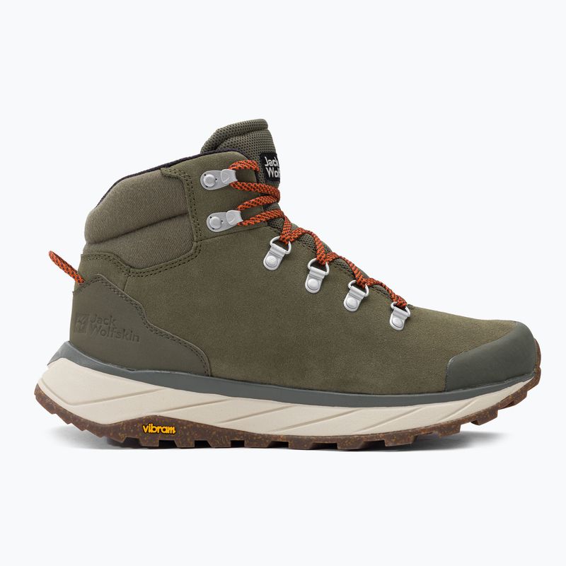 Jack Wolfskin ανδρικές μπότες Trekking Terraventure Urban Mid πράσινες 4053561 2