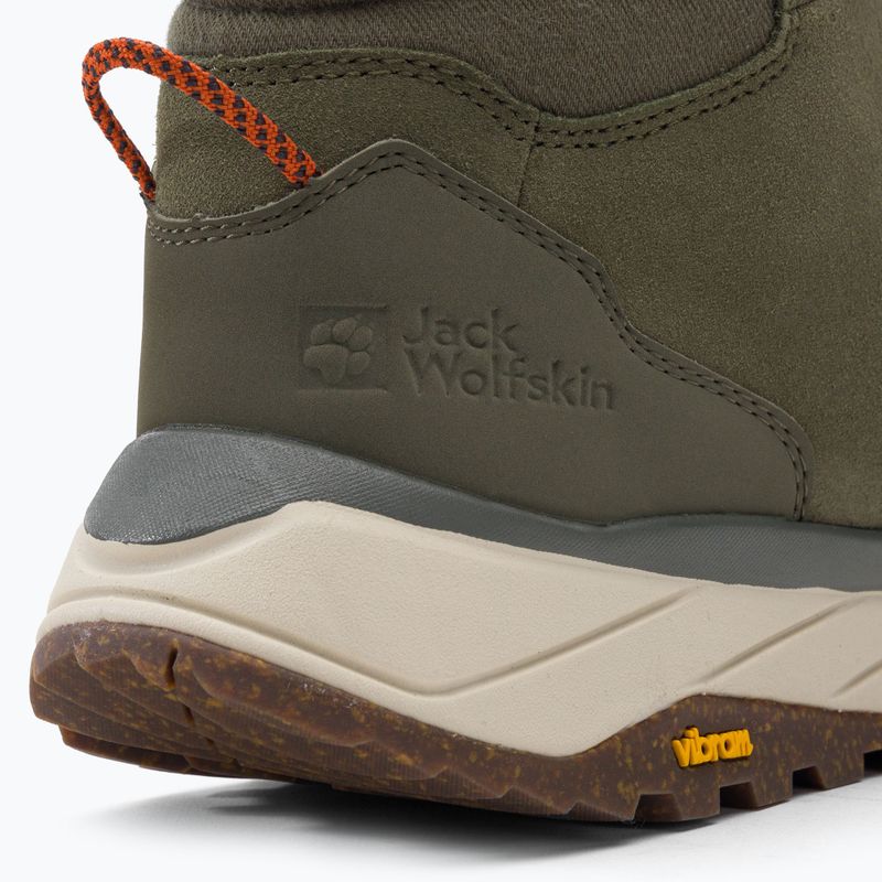 Jack Wolfskin ανδρικές μπότες Trekking Terraventure Urban Mid πράσινες 4053561 8