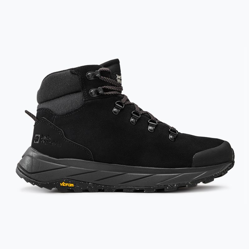 Jack Wolfskin γυναικείες μπότες πεζοπορίας Terraventure Urban Mid μαύρο 4053561 2