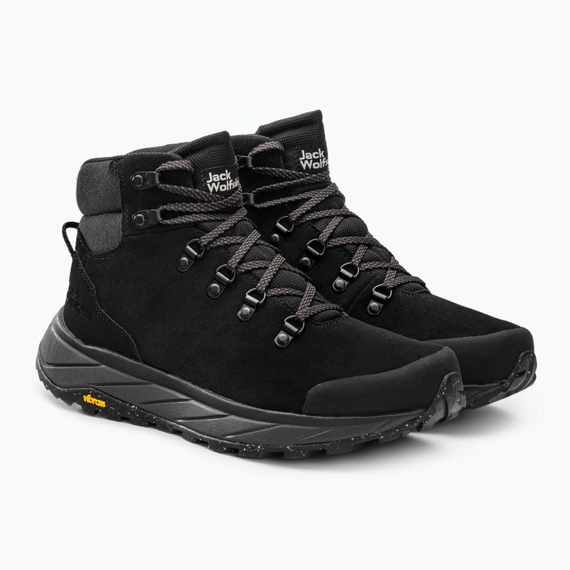 Jack Wolfskin γυναικείες μπότες πεζοπορίας Terraventure Urban Mid μαύρο 4053561 4