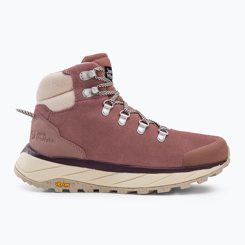 Jack Wolfskin γυναικείες μπότες πεζοπορίας Terraventure Urban Mid καφέ 4053571 2