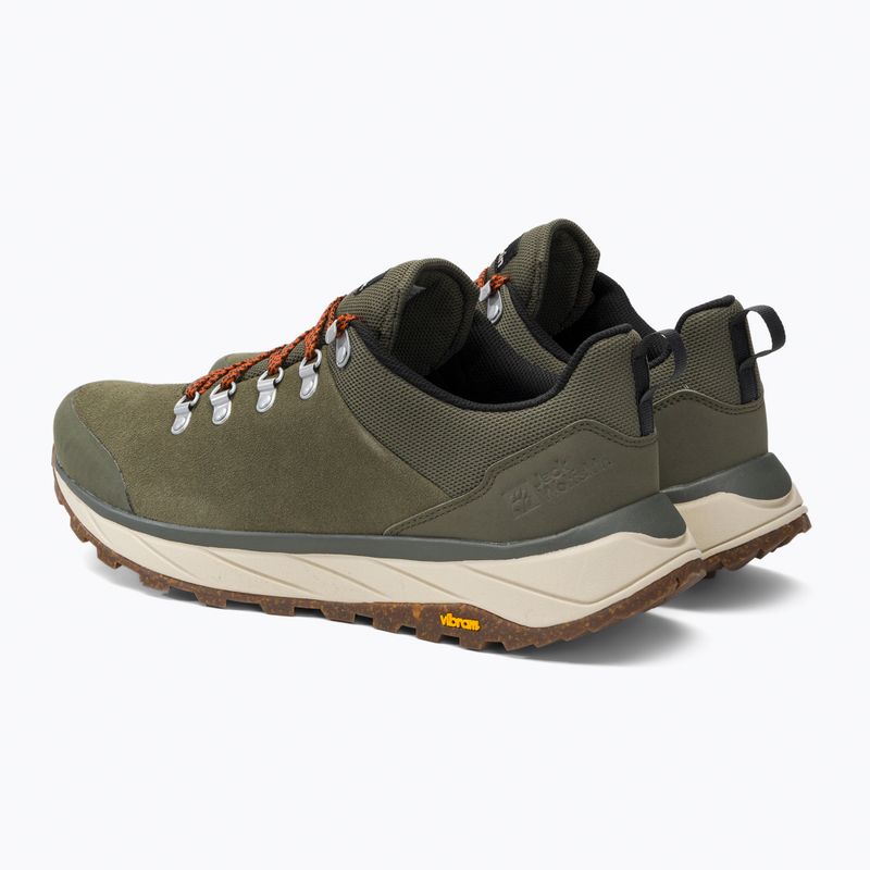 Jack Wolfskin ανδρικές μπότες πεζοπορίας Terraventure Urban Low πράσινο 4055381 3