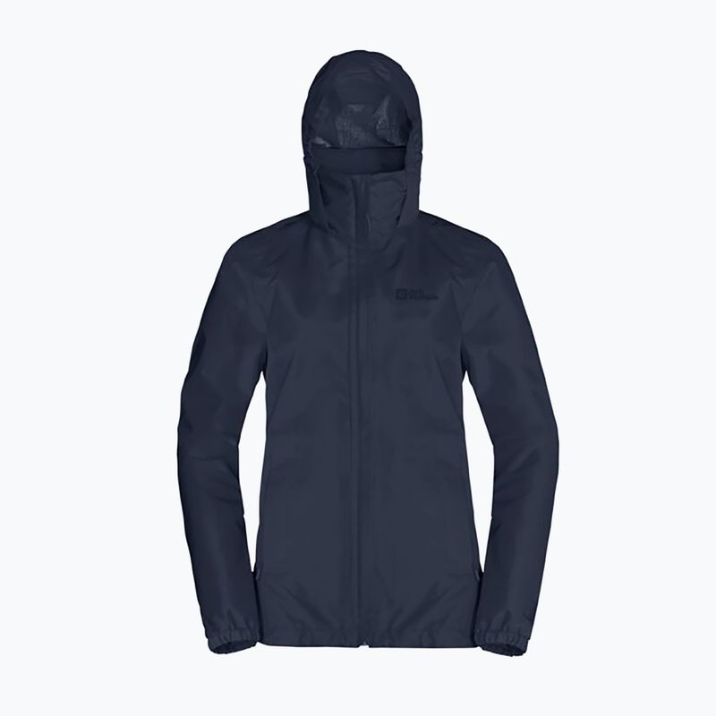 Jack Wolfskin γυναικείο μπουφάν βροχής Stormy Point 2L navy blue 1111202 6