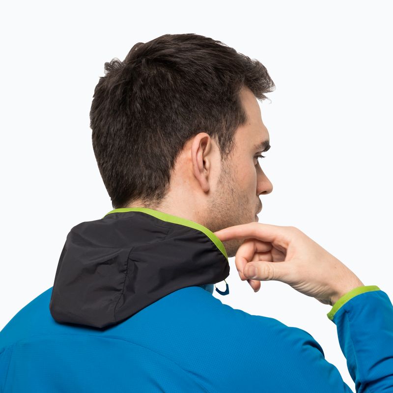 Jack Wolfskin ανδρικό μπουφάν σκι Alpspitze Ins Hoody μπλε 1206781_1361 4