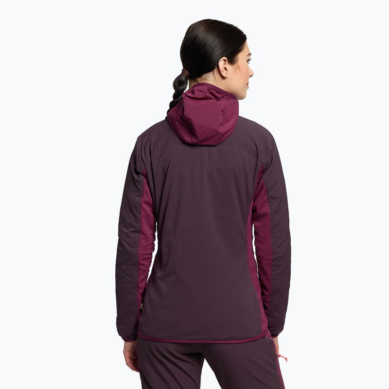 Jack Wolfskin γυναικείο μπουφάν σκι Alpspitze Ins Hoody μωβ 1206801_2042 4