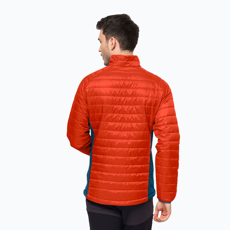 Jack Wolfskin ανδρικό πουπουλένιο μπουφάν Routeburn Pro Ins κόκκινο 1206861_3017 2