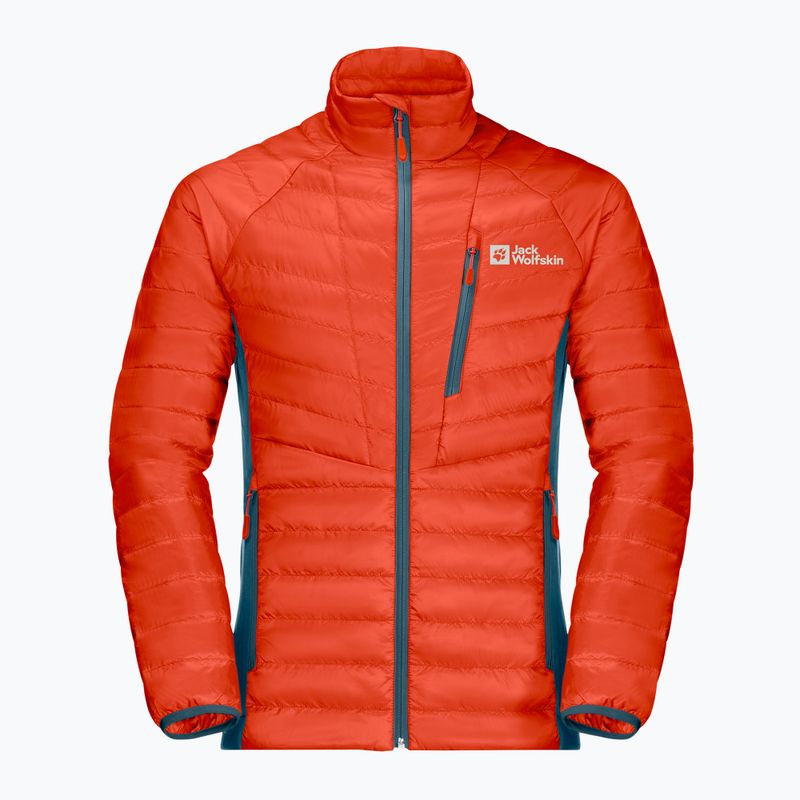 Jack Wolfskin ανδρικό πουπουλένιο μπουφάν Routeburn Pro Ins κόκκινο 1206861_3017 6