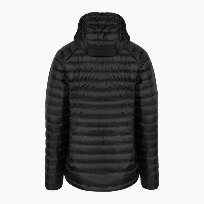 Jack Wolfskin γυναικείο πουπουλένιο μπουφάν Passamani Down Hoody μαύρο 7