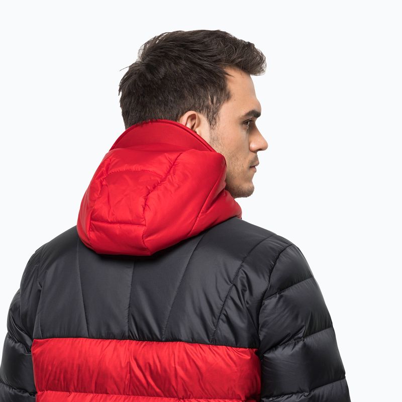 Jack Wolfskin ανδρικό πουπουλένιο μπουφάν Nebelhorn Down Hoody κόκκινο 1207141_2206 6