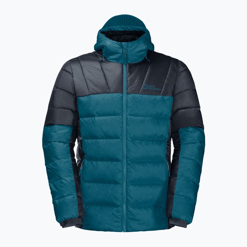 Jack Wolfskin ανδρικό πουπουλένιο μπουφάν Nebelhorn Down Hoody μπλε 1207141_4133 6