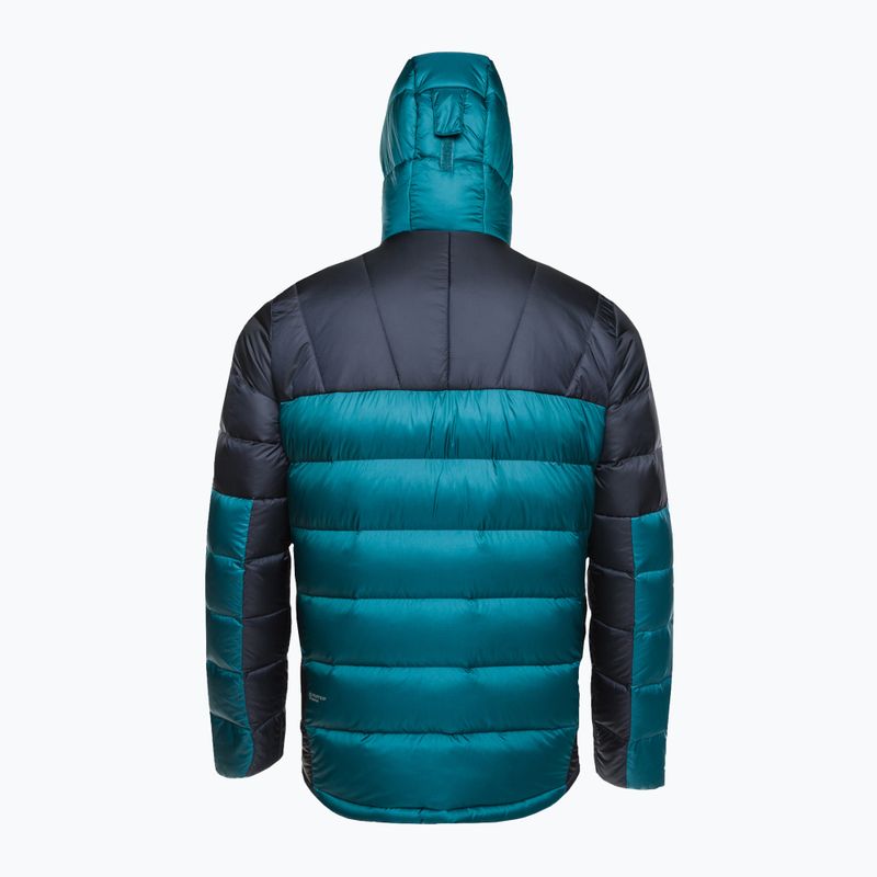 Jack Wolfskin ανδρικό πουπουλένιο μπουφάν Nebelhorn Down Hoody μπλε 1207141_4133 2