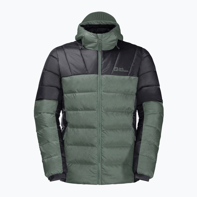 Jack Wolfskin ανδρικό πουπουλένιο μπουφάν Nebelhorn Down Hoody πράσινο 1207141_4311 6