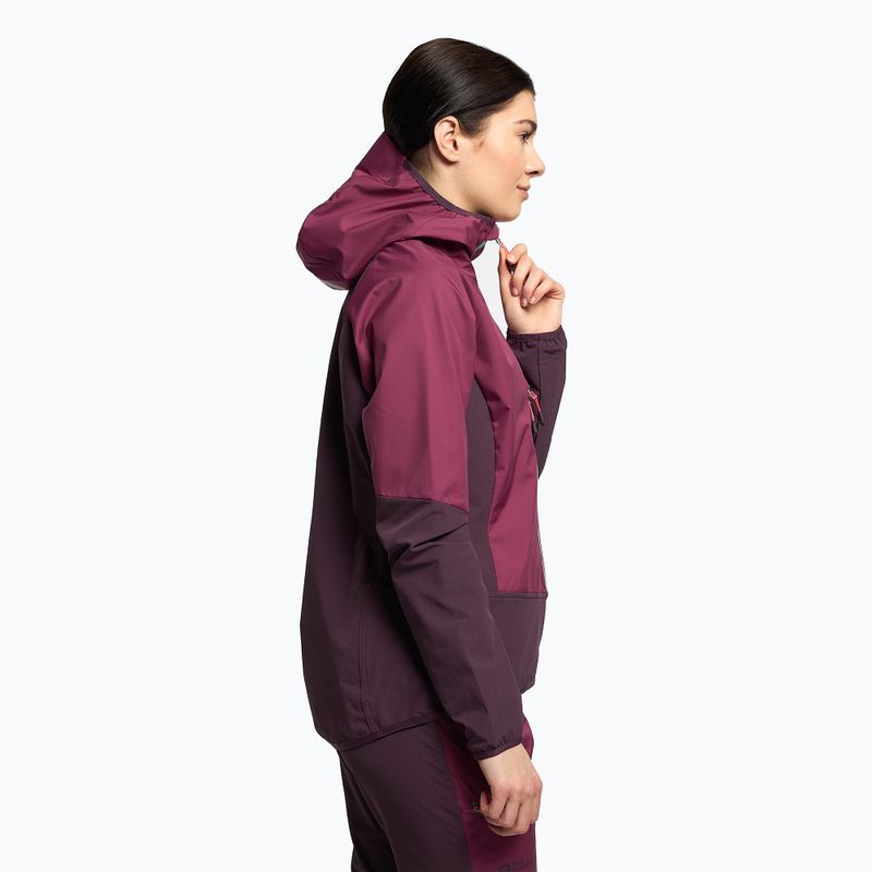 Jack Wolfskin Alpspitze Hoody γυναικείο μπουφάν σκι μωβ 1307391_1014 3