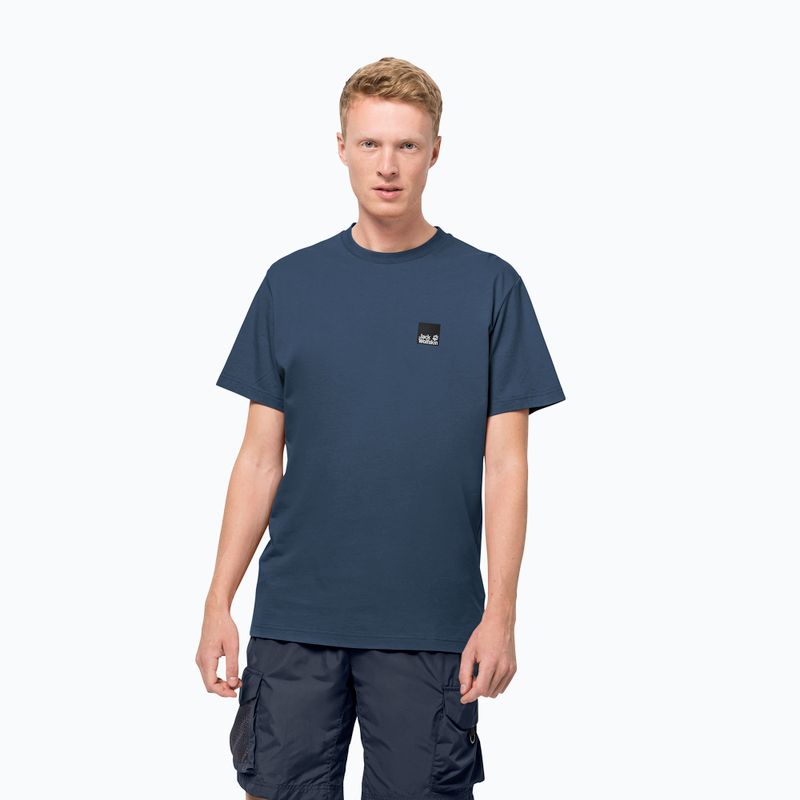 Jack Wolfskin ανδρικό T-shirt 365 μπλε 1808132_1383