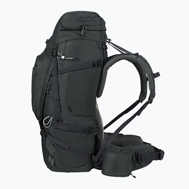 Ανδρικό σακίδιο πεζοπορίας Jack Wolfskin Denali 75+10 l slate green 4