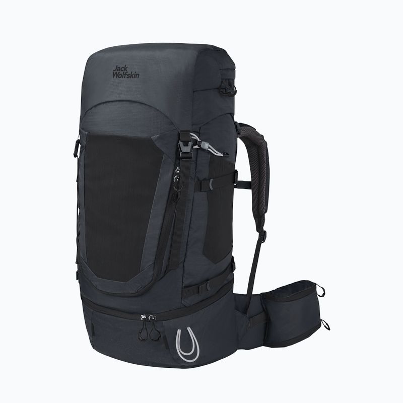 Jack Wolfskin Highland Trail 50+5 l phantom γυναικείο σακίδιο πεζοπορίας