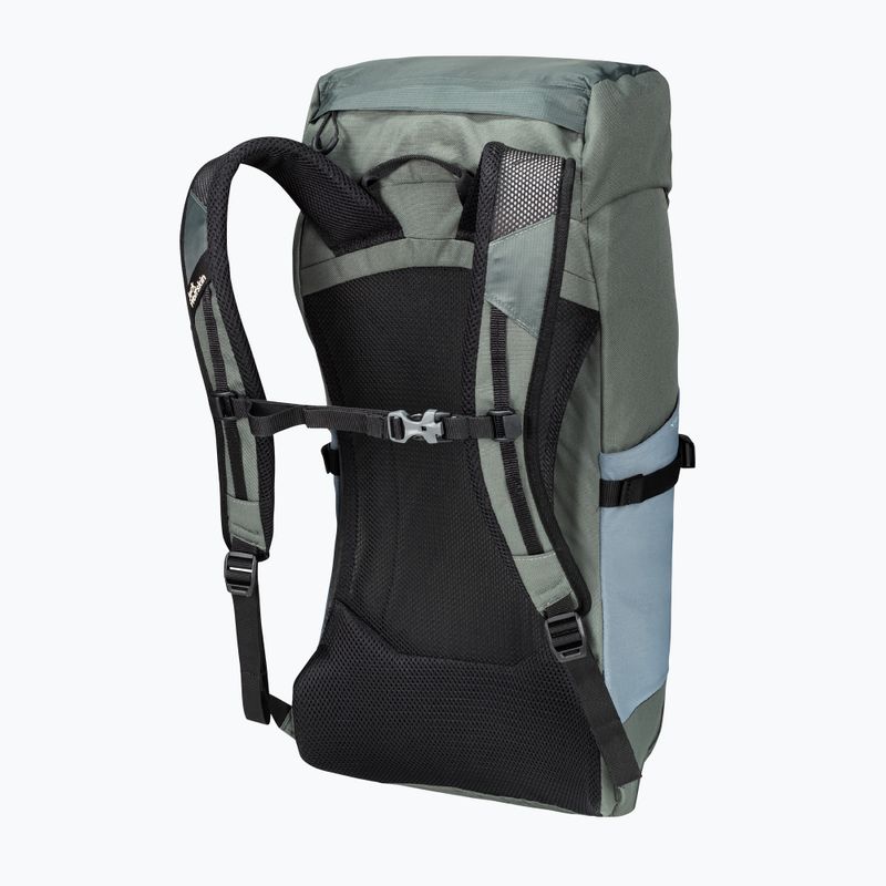 Jack Wolfskin Wanderthirst Vent 22 l σχιστοπράσινο σακίδιο πλάτης 2