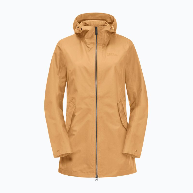 Jack Wolfskin γυναικείο μπουφάν βροχής Dakar Parka κίτρινο 1112502_3084_005 5