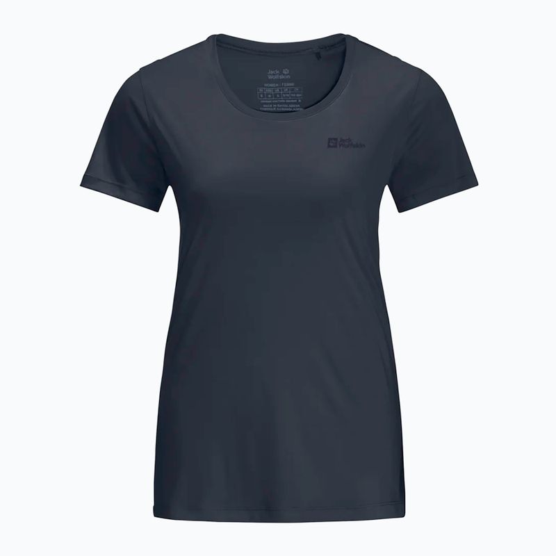 Jack Wolfskin γυναικείο trekking T-shirt Tech night blue 3