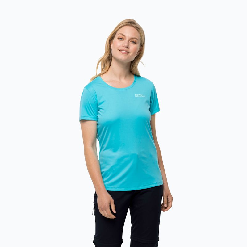 Jack Wolfskin γυναικείο trekking T-shirt Tech blue 1807122