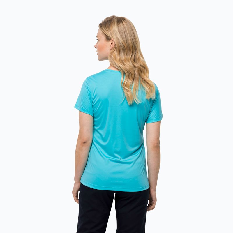 Jack Wolfskin γυναικείο trekking T-shirt Tech blue 1807122 2