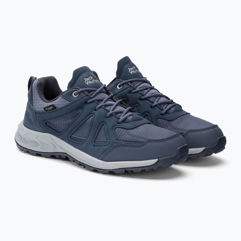 Jack Wolfskin γυναικείες μπότες πεζοπορίας Woodland 2 Texapore Low navy blue 4051341 4