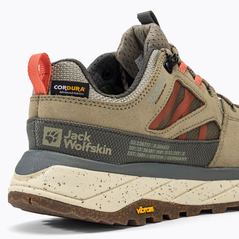 Jack Wolfskin γυναικείες μπότες Trekking Terraquest Texapore Low πράσινες 4056411_5150_065 9