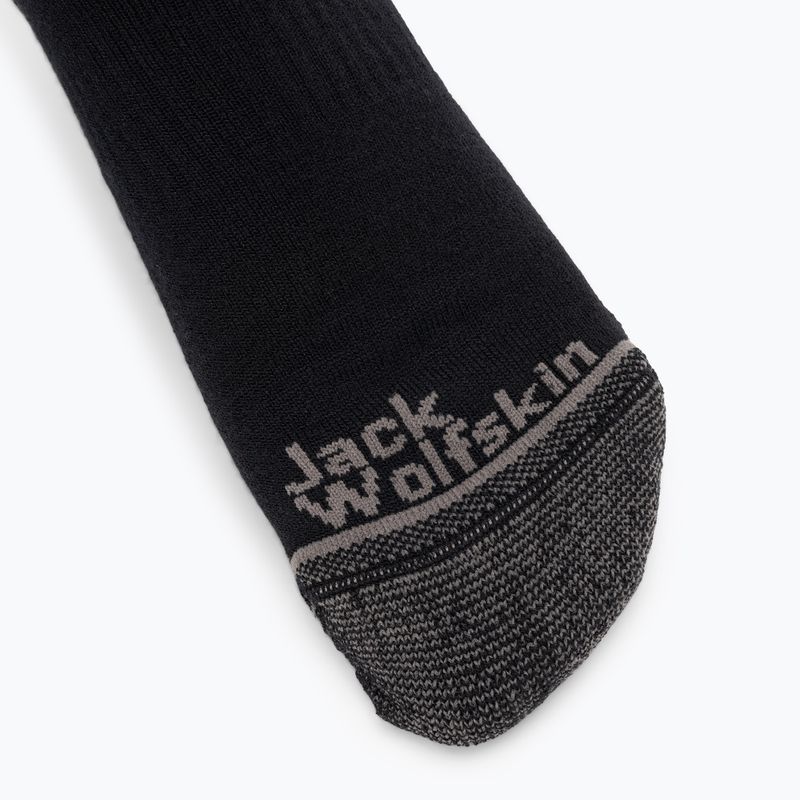 Jack Wolfskin Urban Merino CL C κάλτσες πεζοπορίας μαύρες 4