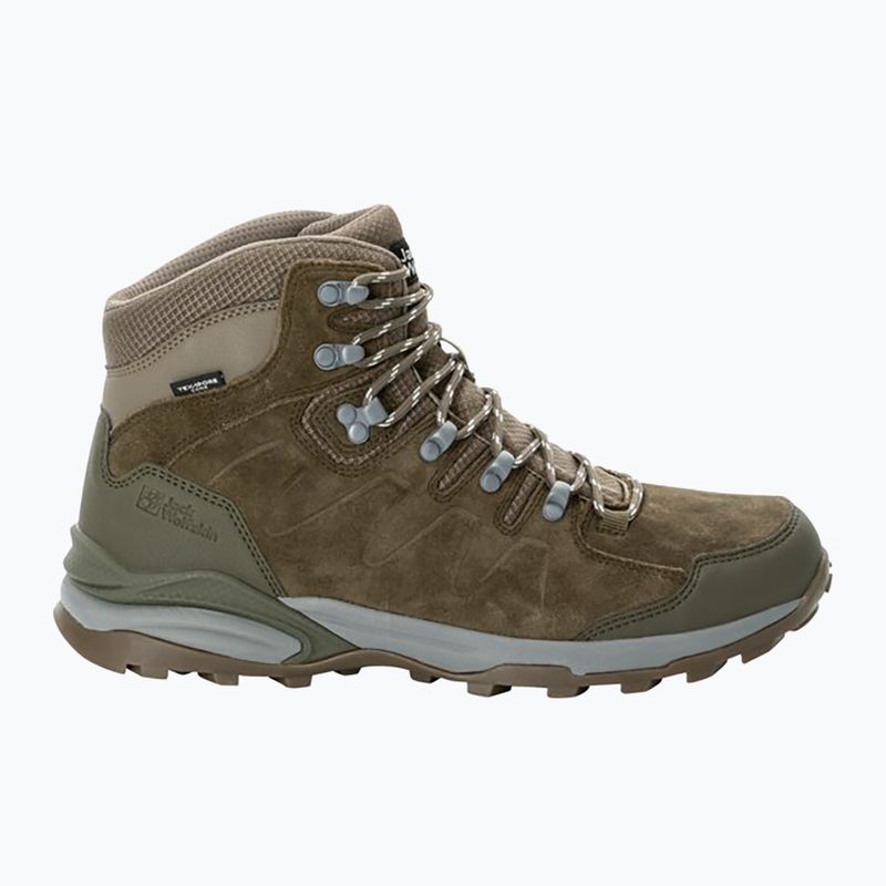 Ανδρικά παπούτσια πεζοπορίας Jack Wolfskin Refugio Texapore Mid cold coffee 9