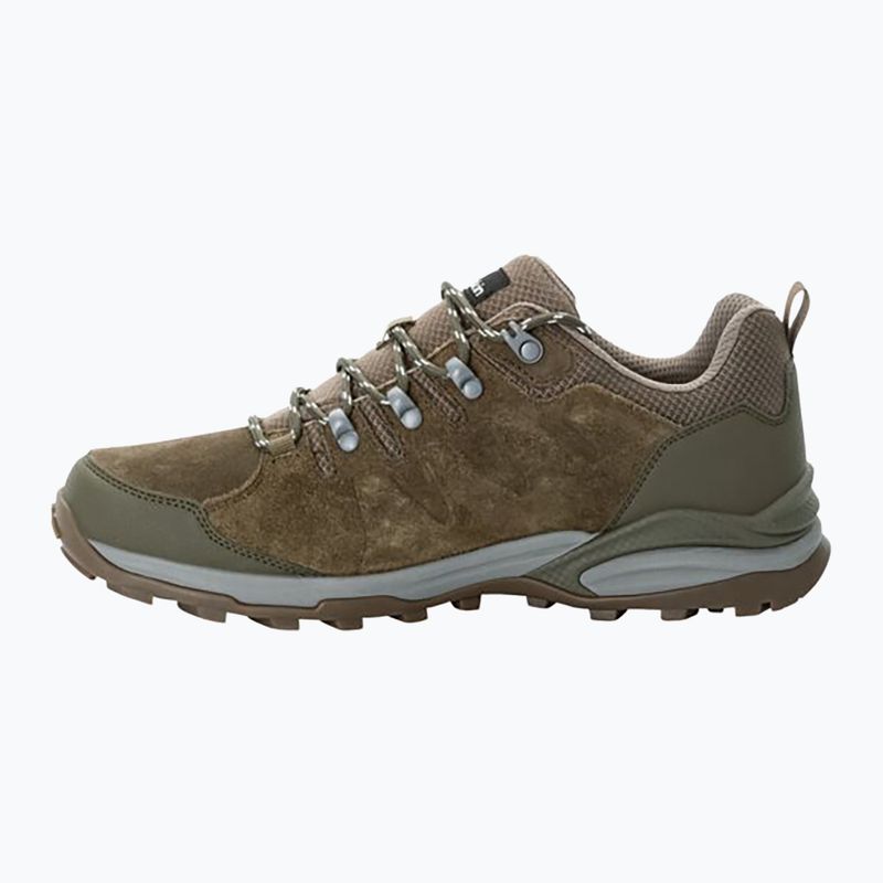 Ανδρικά παπούτσια πεζοπορίας Jack Wolfskin Refugio Texapore Low cold coffee 10