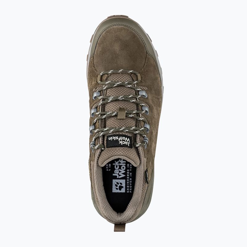 Ανδρικά παπούτσια πεζοπορίας Jack Wolfskin Refugio Texapore Low cold coffee 12