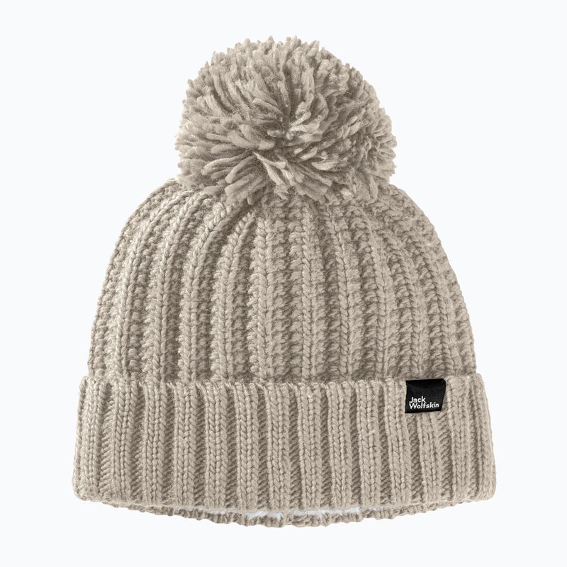 Γυναικείος χειμερινός σκούφος Jack Wolfskin Highloft Knit Beanie dusty grey 6