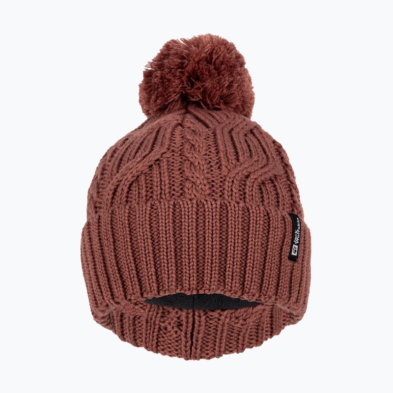 Jack Wolfskin Pompom Beanie μήλο βούτυρο χειμώνα καπέλο 2