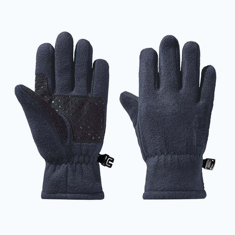 Παιδικά γάντια πεζοπορίας Jack Wolfskin Fleece Glove night blue