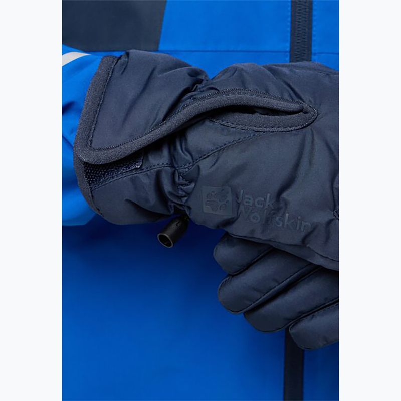 Παιδικά γάντια πεζοπορίας Jack Wolfskin Easy Entry night blue 3