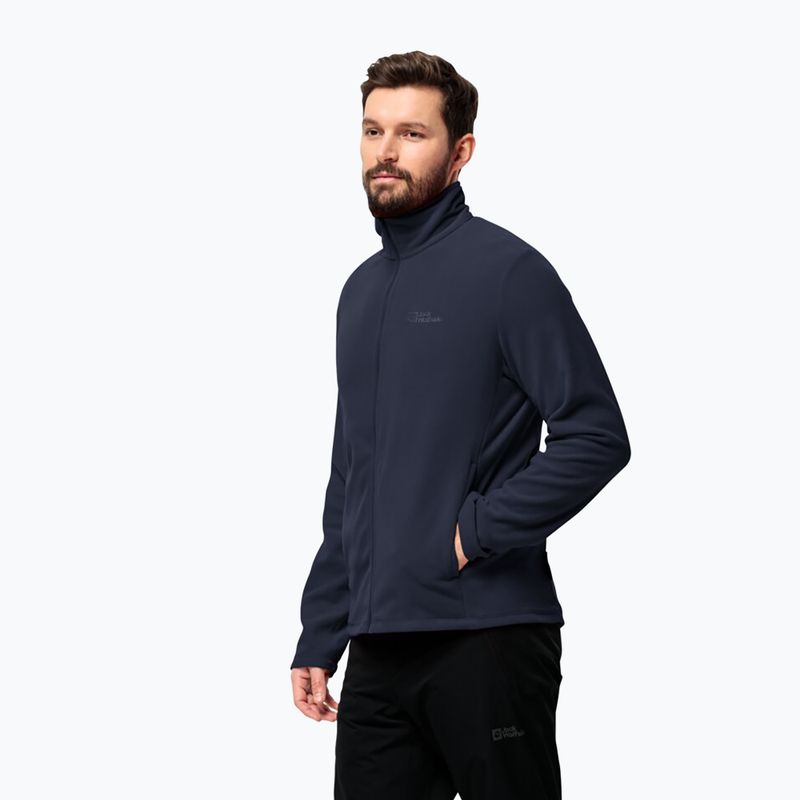 Ανδρική φούτερ πεζοπορίας Jack Wolfskin Taunus Fz