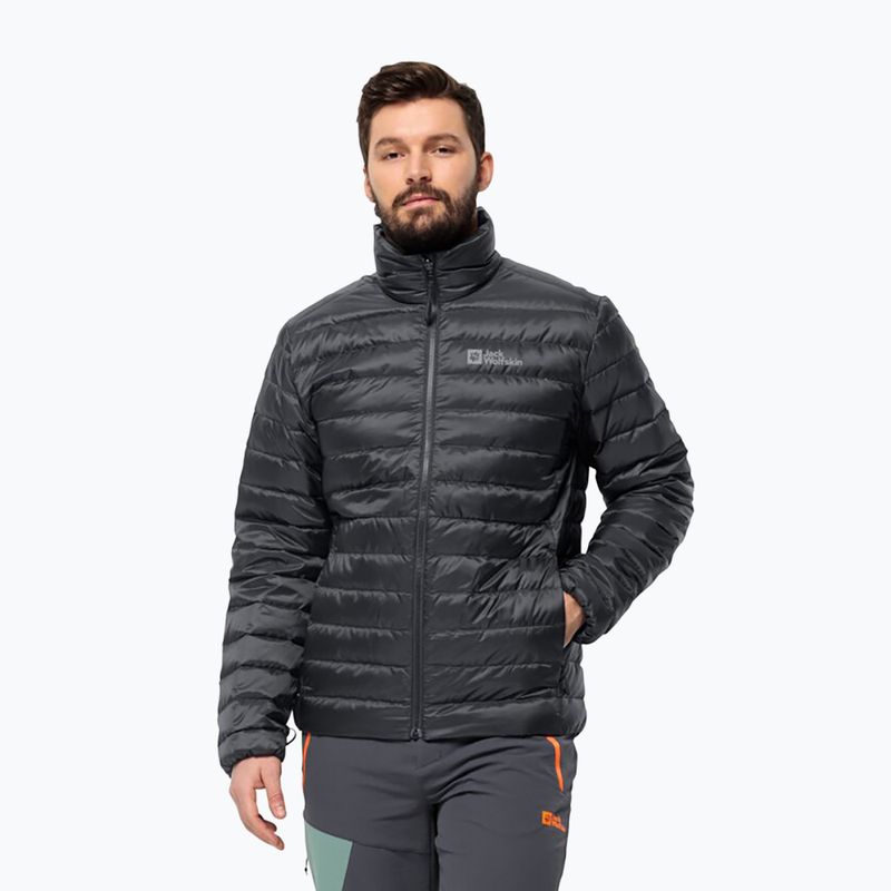 Ανδρικό αδιάβροχο μπουφάν Jack Wolfskin Pilvi Down black