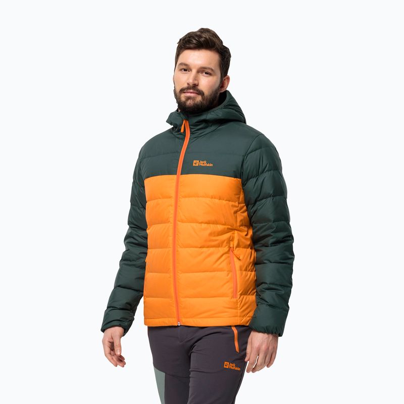 Ανδρικό Jack Wolfskin Ather Down Hoody dragon fire rain jacket