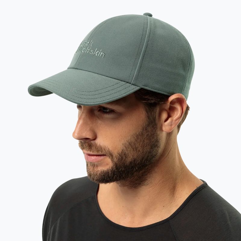 Jack Wolfskin Baseball Cap hedge πράσινο 2