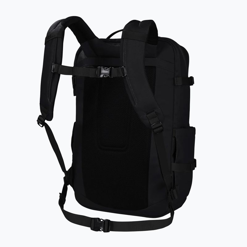 Jack Wolfskin Hallgarten 32 l αστικό σακίδιο πλάτης μαύρο 2