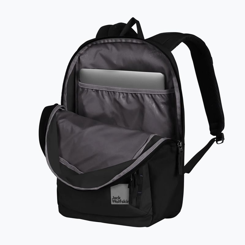 Jack Wolfskin Hasensprung 23 l αστικό σακίδιο πλάτης μαύρο 3