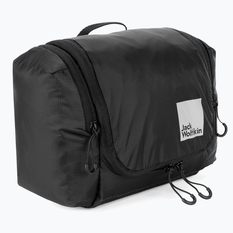 Jack Wolfskin Wandermood Washbag τσάντα πεζοπορίας granite black 2