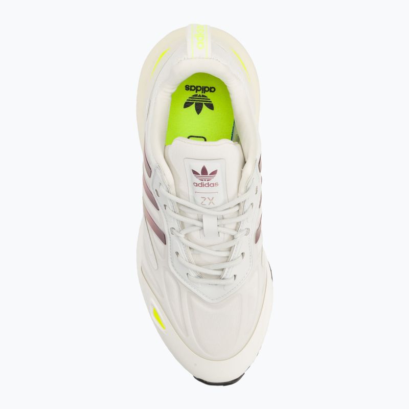 Παιδικά παπούτσια adidas ZX 2K Boost 2.0 crystal white/solar yellow/off white 5