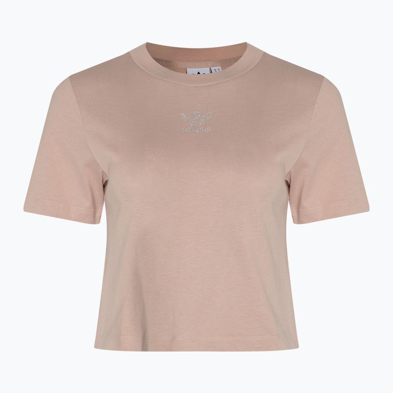 Γυναικείο μπλουζάκι adidas 2000 Luxe Cropped Tee ash pearl