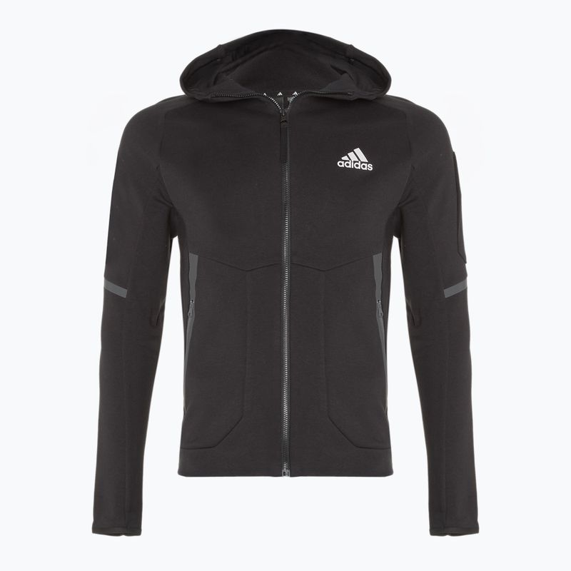 Ανδρικό φούτερ adidas Designed For Gameday Full Zip black