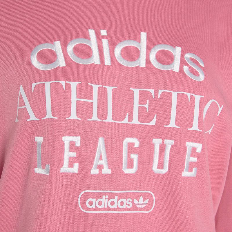 Γυναικείο φούτερ adidas Retro Luxury Crew rose tone 4