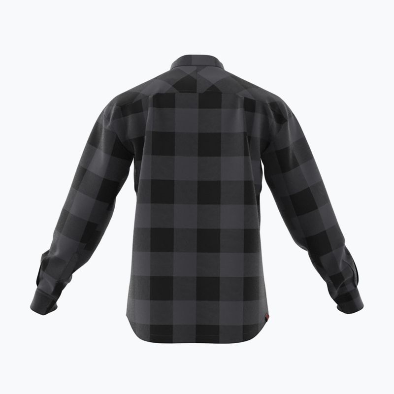 Ποδηλατικό πουκάμισο adidas FIVE TEN Brand of the Brave Flannel grey six/black 11